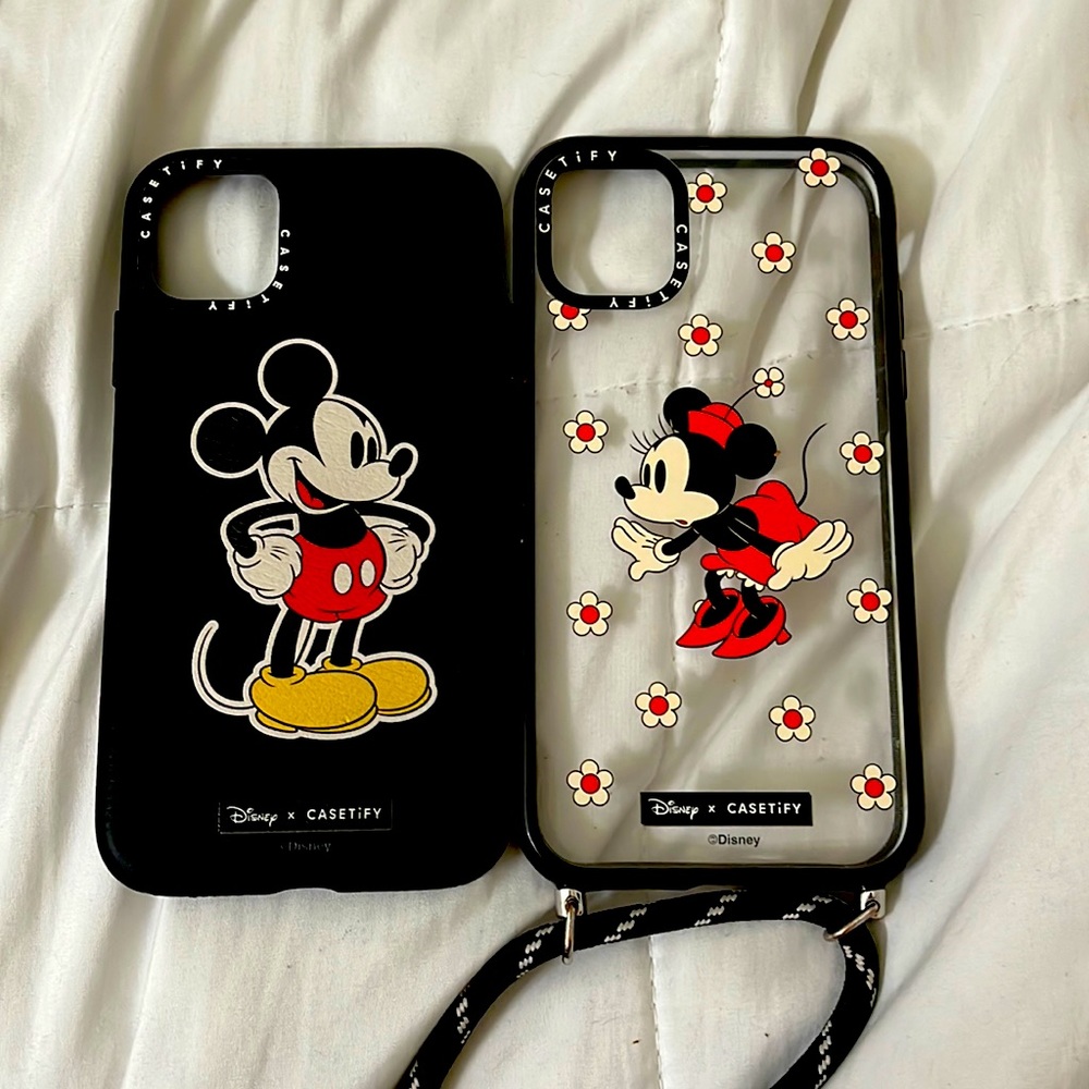Disney x CASETiFY IPhone 11 Case Set-Mickey and Minnie